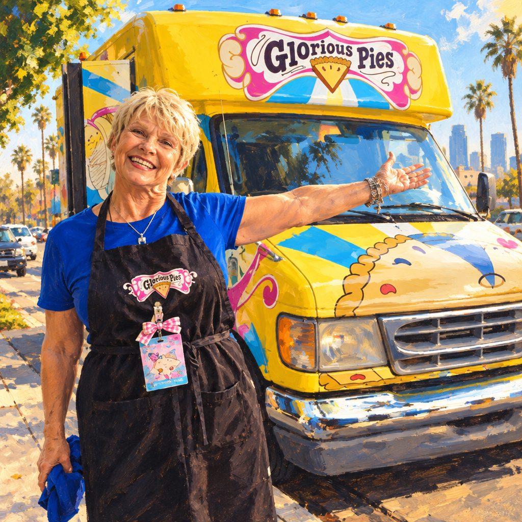 Dr. Joanne Lara presenting Glorious Pies